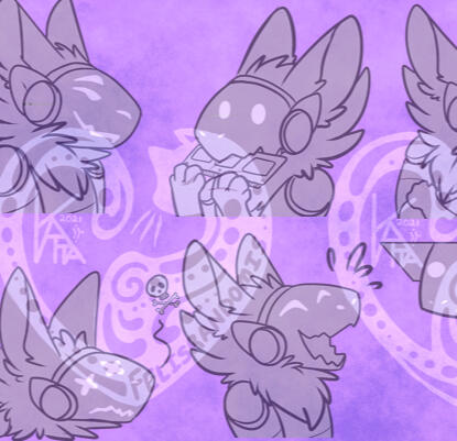 Protogen Linearts Protogen Linearts